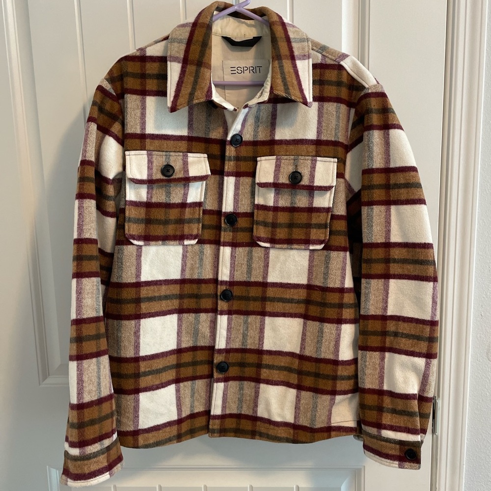 ESPRIT Men’s Fall Flannel Jacket